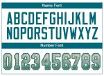 Custom Fashion Football Jersey with Personalized Name and Number - White Teal-Old Gold Mesh Design Personalized White Teal-Old