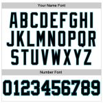 Custom Authentic Basketball Jersey with Personalized Name and Number - White Teal Pinstripe Design Personalized White Teal