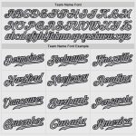 Custom Name and Number Baseball Jersey - Personalized Black-Gray Teal Pinstripe Design Personalized White Teal Pinstripe