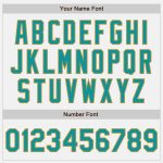 Customizable Team Bomber Jacket with Pinstripe Design - Personalized Full-Snap Varsity Letterman in White Teal Old Gold and Black