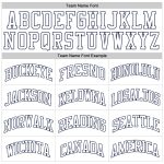 Custom Name Number Basketball Jersey - Personalized White Navy Authentic Throwback Jersey Personalized White White-Navy Authentic