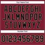 Custom Name Number Womens Crimson Black-Cream V-Neck Cropped Baseball Jersey Personalized Women's Crimson Black-Cream V-Neck