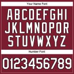 Custom Womens Crimson White-Black V-Neck Baseball Jersey with Personalized Name & Number - Team Apparel Personalized Women's