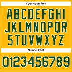 Custom Womens Gold Green-White V-Neck Cropped Baseball Jersey with Personalized Name and Number Personalized Women's Gold