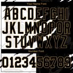 Custom Name Number Womens Graffiti 3D V-Neck Cropped Black and Old Gold Baseball Jersey - Personalized Team Apparel Personalized