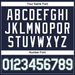 Custom Name Number Personalized Womens V-Neck Cropped Baseball Jersey - Navy White Kelly Green Gray Personalized Women's