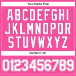 Custom Name Number Womens Pink White V-Neck Cropped Baseball Jersey Personalized Women's Pink White V-Neck Cropped Baseball