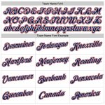 Personalized Womens Baseball Jersey Custom Name and Number V-Neck Cropped in White Navy Red Personalized Women's White Navy-Red