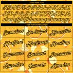Personalized Summer Holiday Fruit T-Shirt with Custom Name and Number - Yellow Black 3D Pattern Design Team Wear Personalized