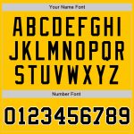 Custom Name and Number Authentic Split Fashion Baseball Jersey - Personalized Yellow Black Gray-White Personalized Yellow