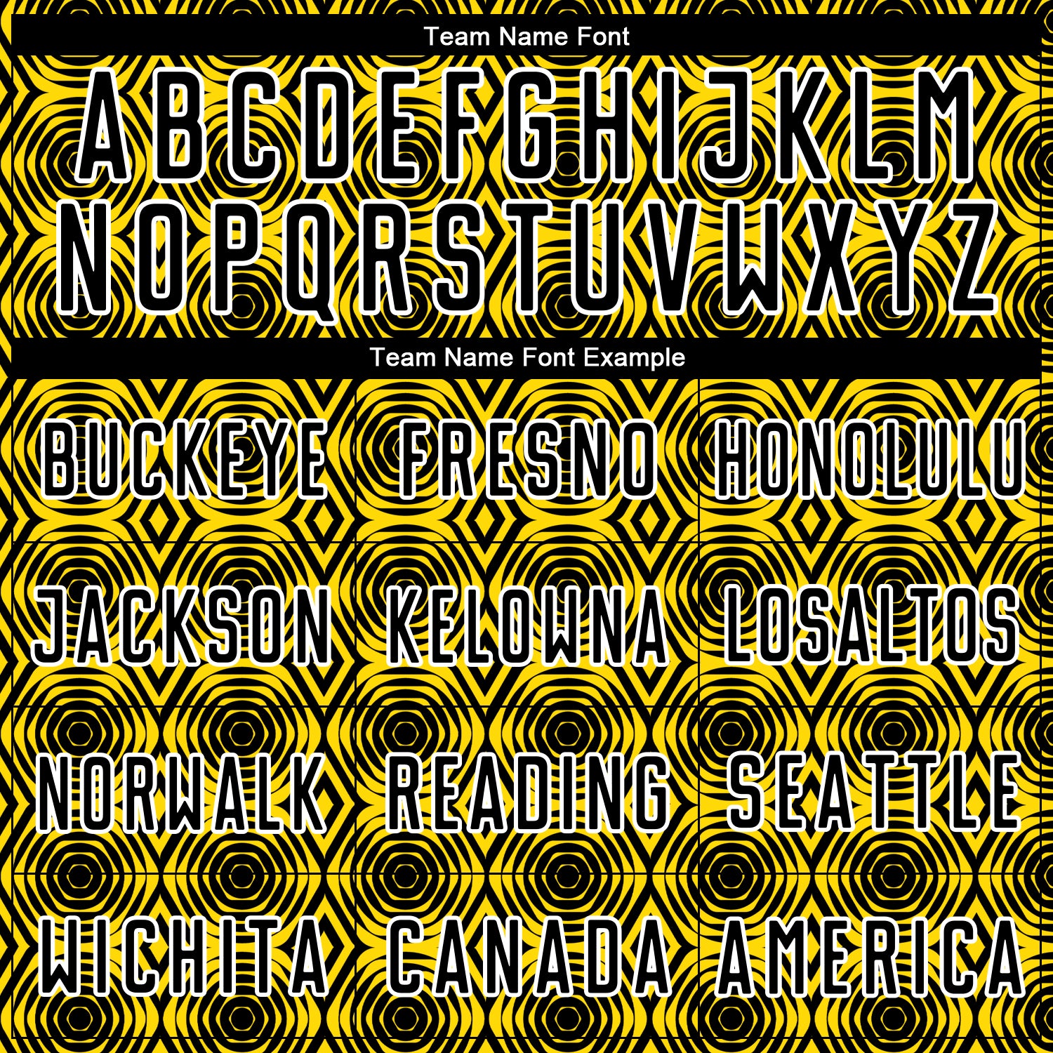 Personalized Yellow Black-White Geometric Shapes Sublimation Soccer Uniform Jersey Team Custom Name and Number Custom Sublimation Soccer Uniform Jersey with Personalized Name & Number - Yellow Black-White Geometric Shapes Personalized - Image 5