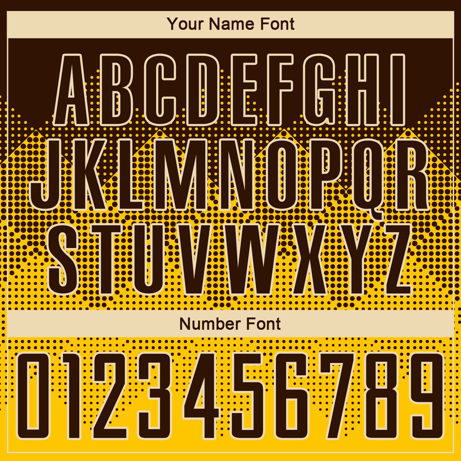 Personalized Yellow Brown-Cream Round Neck Sublimation Basketball Suit Jersey Team Custom Name and Number Custom Name and Number Basketball Jersey Suit - Personalized Round Neck in Yellow Brown-Cream Personalized Yellow Brown-Cream - Image 4