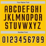 Custom Name and Number Authentic Baseball Jersey - Personalized Yellow Brown Pinstripe Team Jersey Personalized Yellow Brown