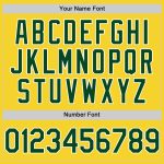 Custom Name Number Yellow Green White Vapor Golf Polo Shirt - Personalized Performance Team Apparel Personalized Yellow Green-White