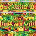 Personalized African Kwanzaa Baseball Jersey Custom Name Number 3D Yellow Kelly Green Pattern Authentic Team Apparel Personalized