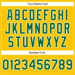 Custom Name and Number Personalized Yellow Green-White Baseball Jersey - Authentic Team Jersey Personalized Yellow Kelly
