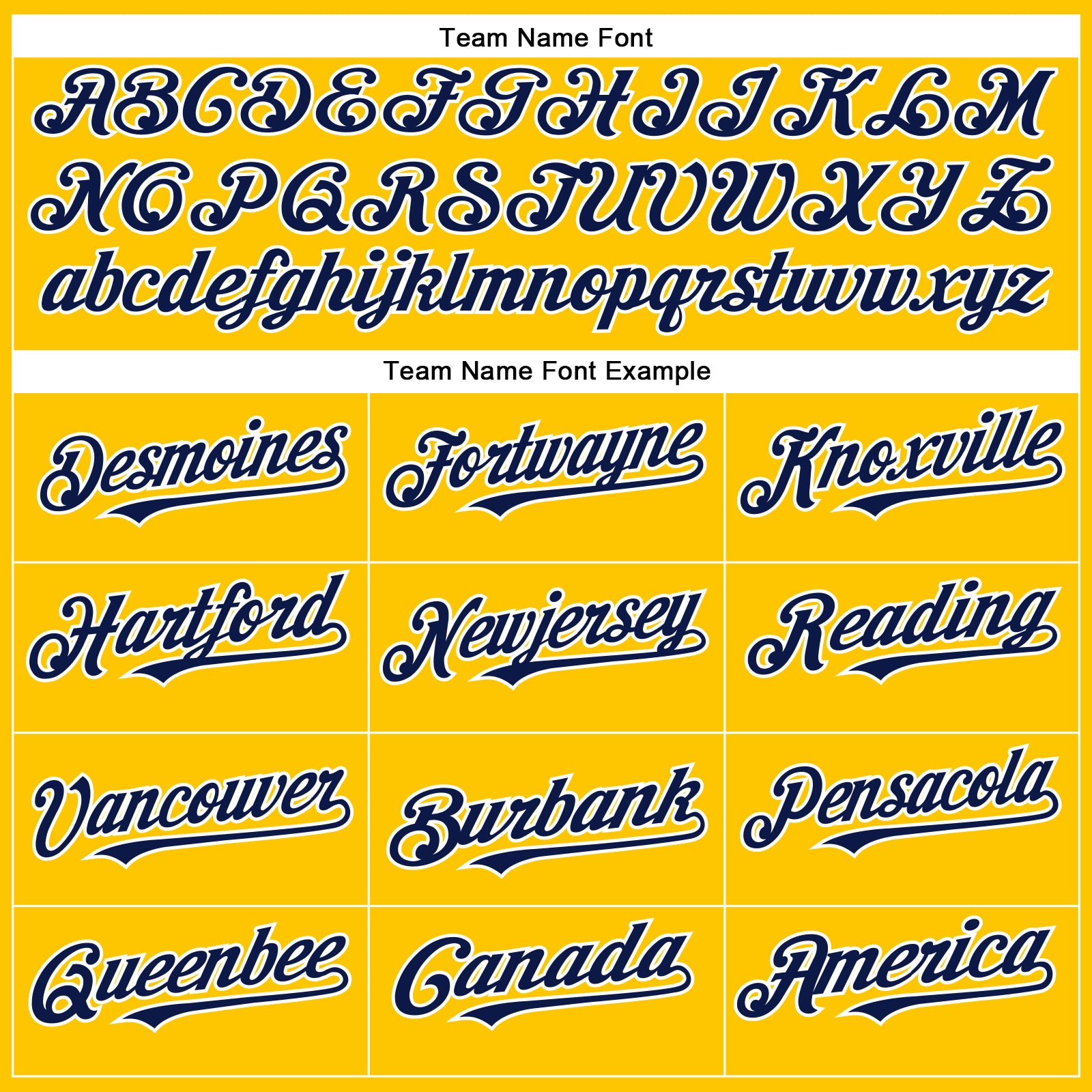 Personalized Yellow Navy-White Authentic Baseball Jersey Personalized Baseball Jersey in Yellow, Navy, and White - Authentic Design Personalized Yellow Navy-White Authentic Baseball - Image 4