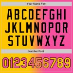 Custom Name and Number Baseball Jersey - Personalized Gradient Yellow Pink and Black Fashion Team Jersey Personalized Yellow