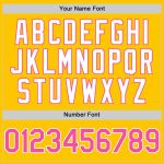 Custom 3D Twinkle Star Baseball Jersey with Personalized Name and Number in Yellow Pink-White Gradient Design Personalized