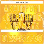 Custom Name and Number Beer Jersey - Personalized 3D Yellow White Pattern Authentic Baseball Team Jersey Personalized Yellow