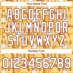 Custom Oktoberfest Beer Festival T-Shirt with 3D Pattern, Yellow White-Crimson, Personalized Name and Number, Team Shirt