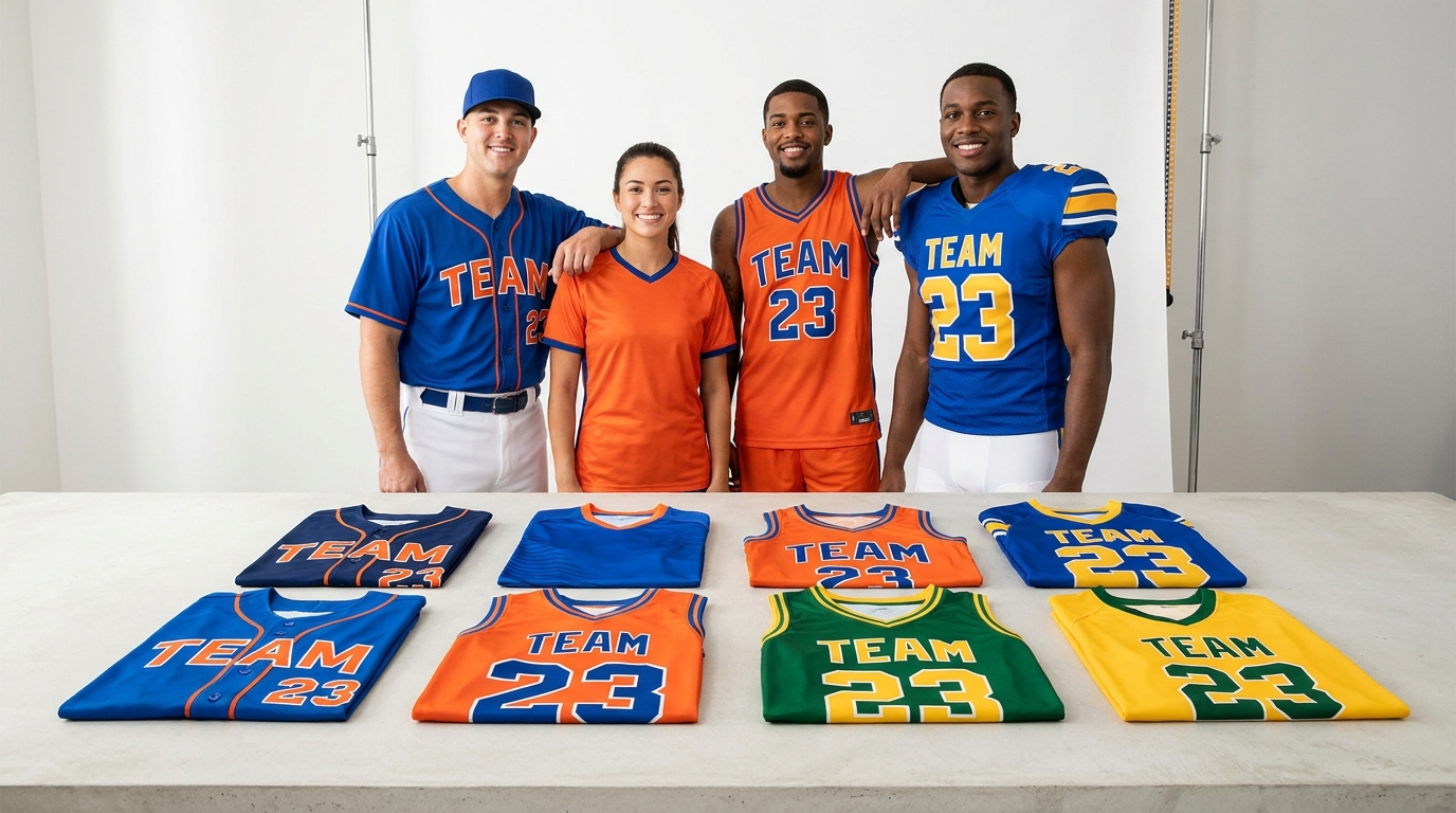 Custom sports team jerseys by NationFans
