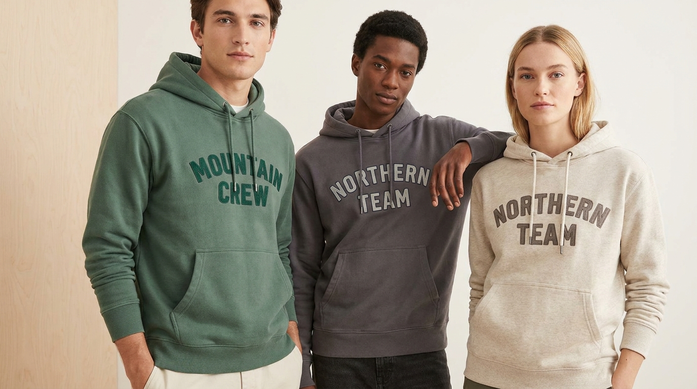 Custom pullover hoodies by NationFans