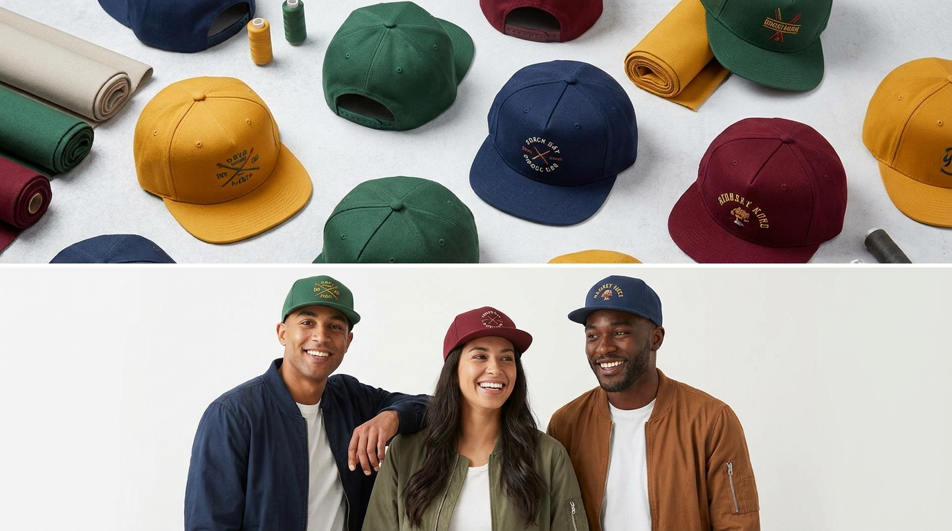 Custom snapback hats by NationFans