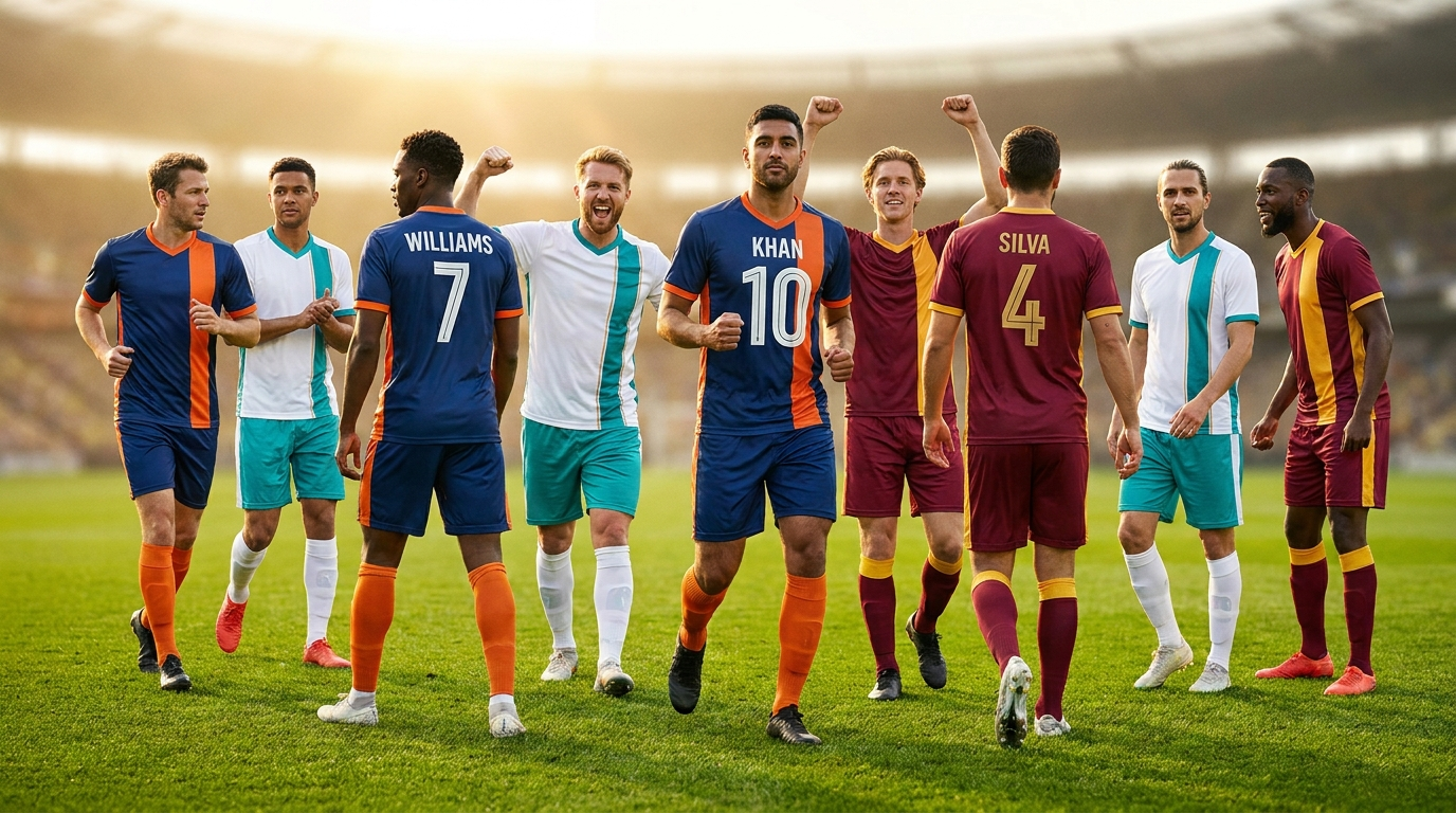 Custom soccer jerseys by NationFans