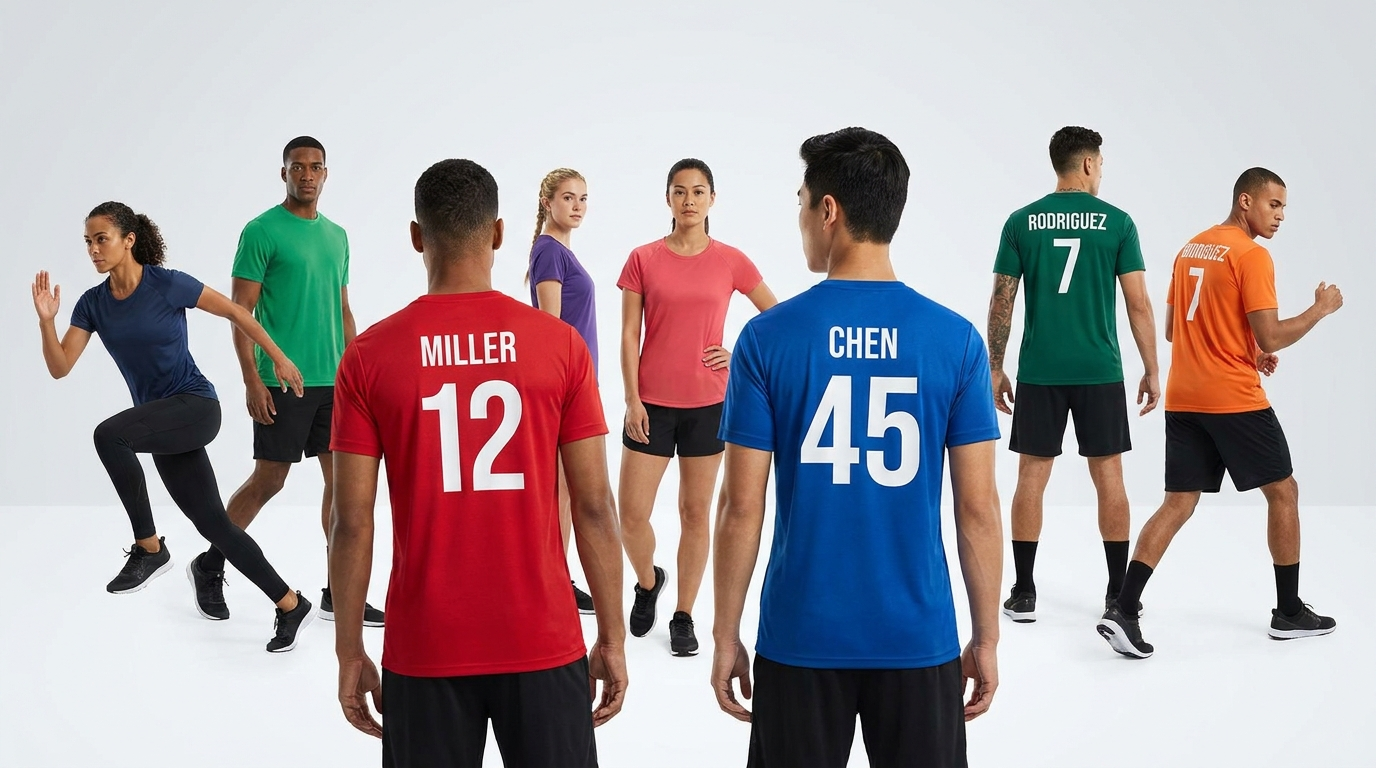 Custom team t-shirts by NationFans